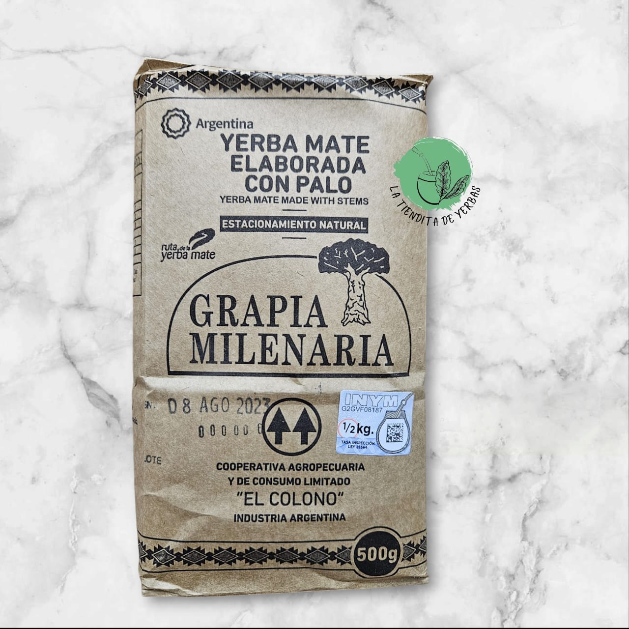 Grapia Milenaria x 500 gr