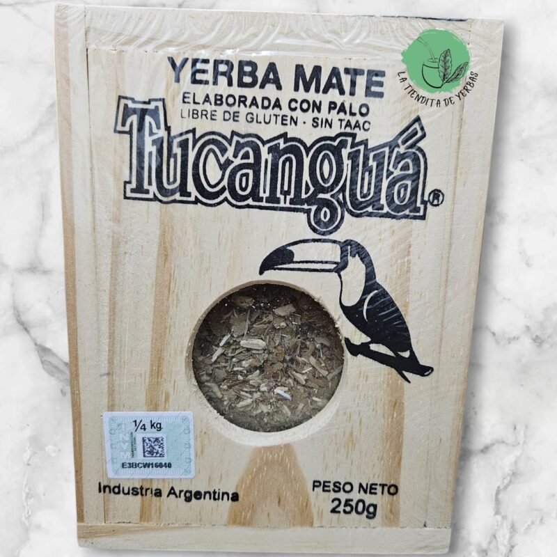Tucanguá en caja de madera x 250 gr