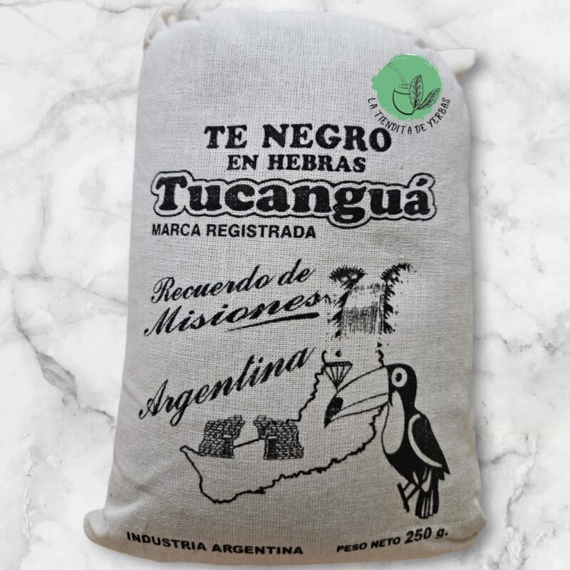 Tucanguá té negro lienzo x 250 gr