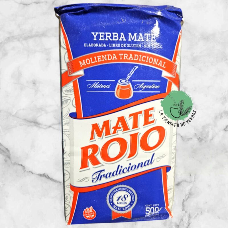 Mate Rojo Tradicional x 500 gr
