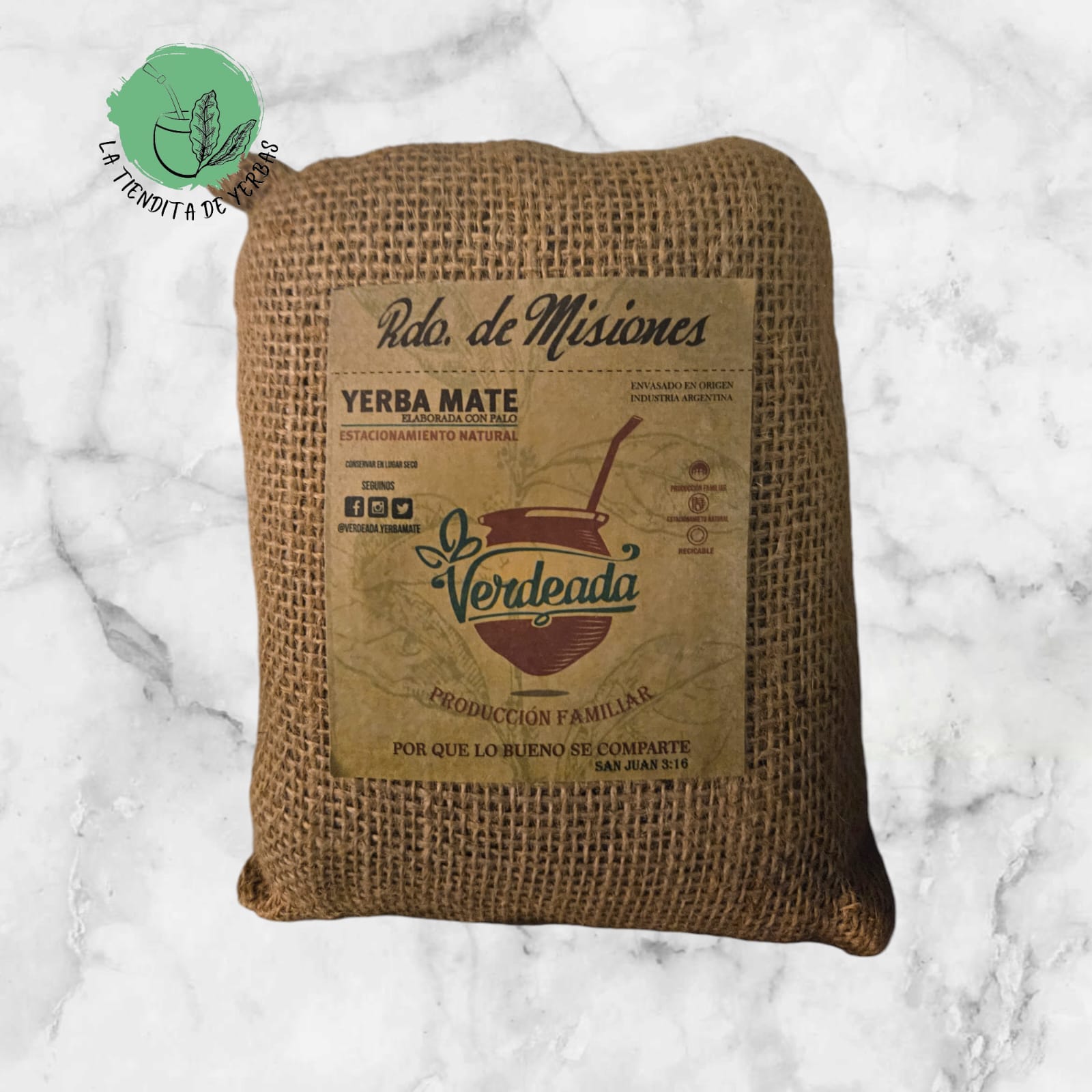 Verdeada Arpillera x 500 gr