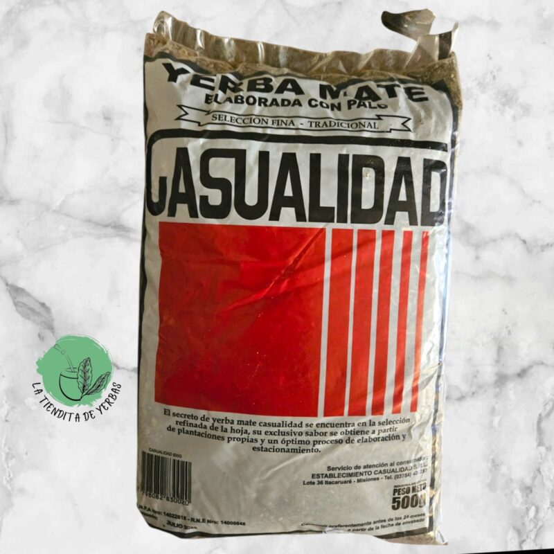 Casualidad x 500 gr en bolsa selección fina