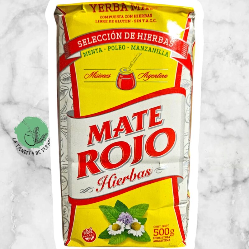Mate Rojo Hierbas x 500 gr