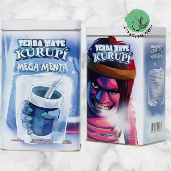 Lata Kurupí con yerba incluida (megamenta)