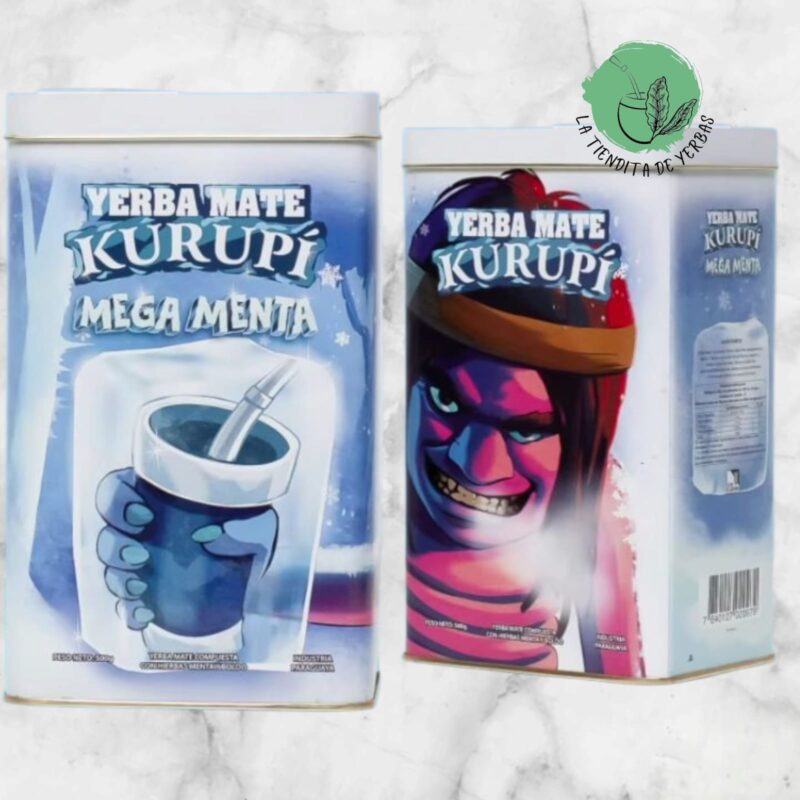 Lata Kurupí con yerba incluida (megamenta)