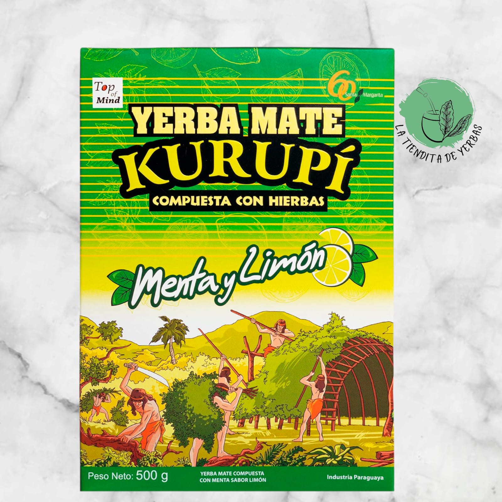 Kurupí Menta y Limón. x 500 gr