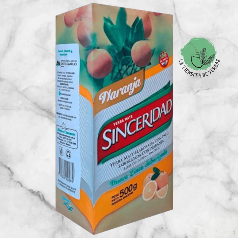 Sinceridad Naranja x 500 gr
