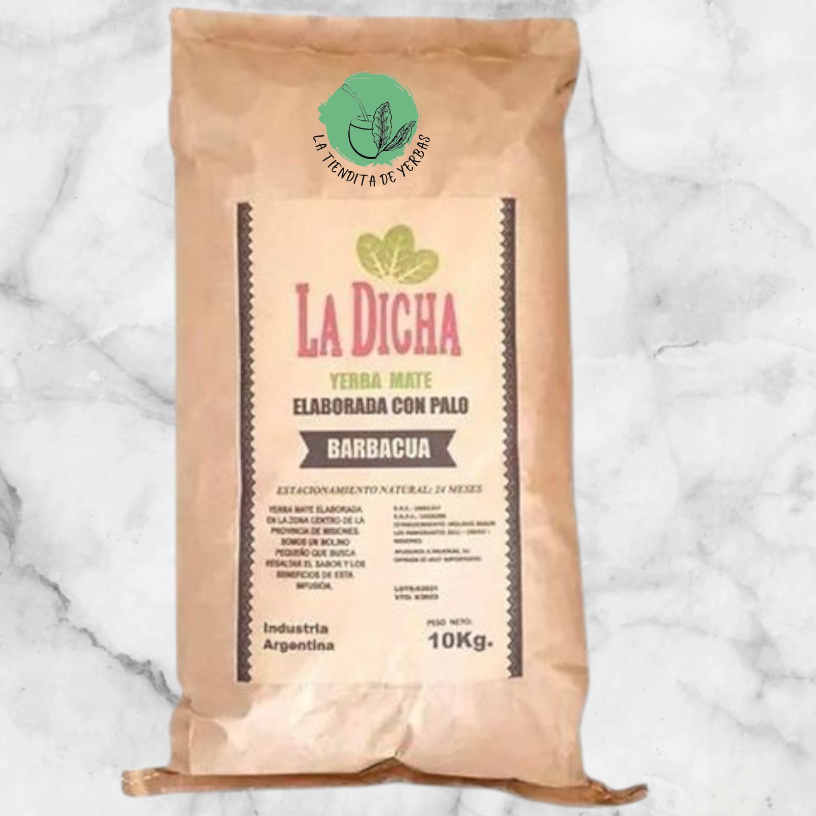 La Dicha Barbacuá Bolsón x 10 kg