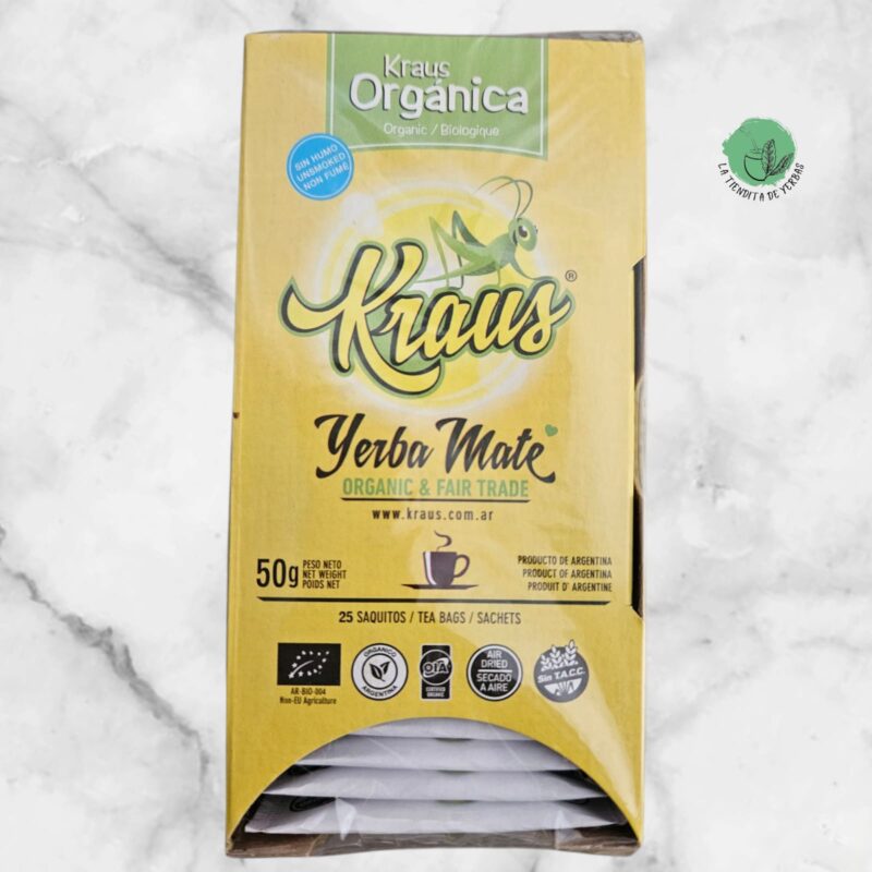 Mate cocido Kraus Orgánico x 25 saq