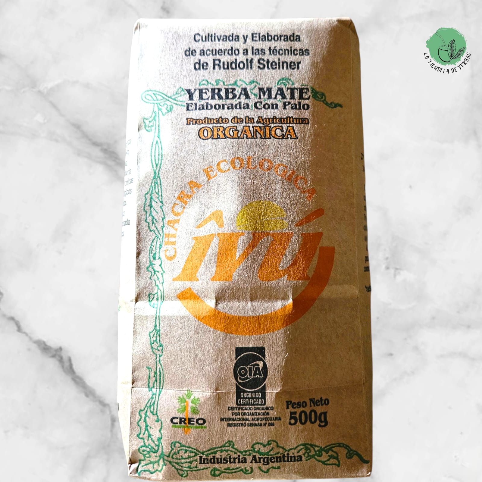 Ivú Biodinámica Orgánica x 500 gr