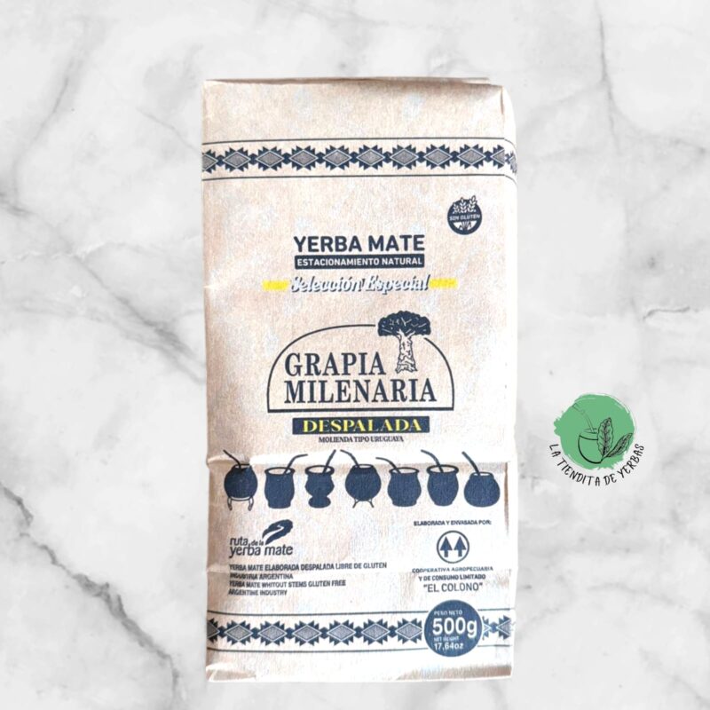 Grapia Milenaria Despalada x 500 gr