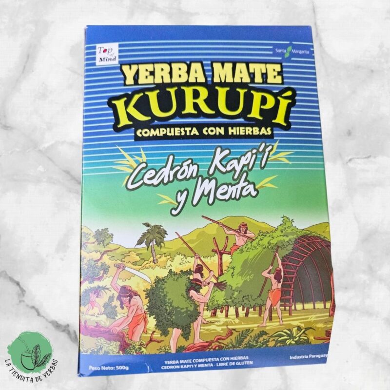 Kurupí Cedrón,Kapiï y Menta x 500 gr