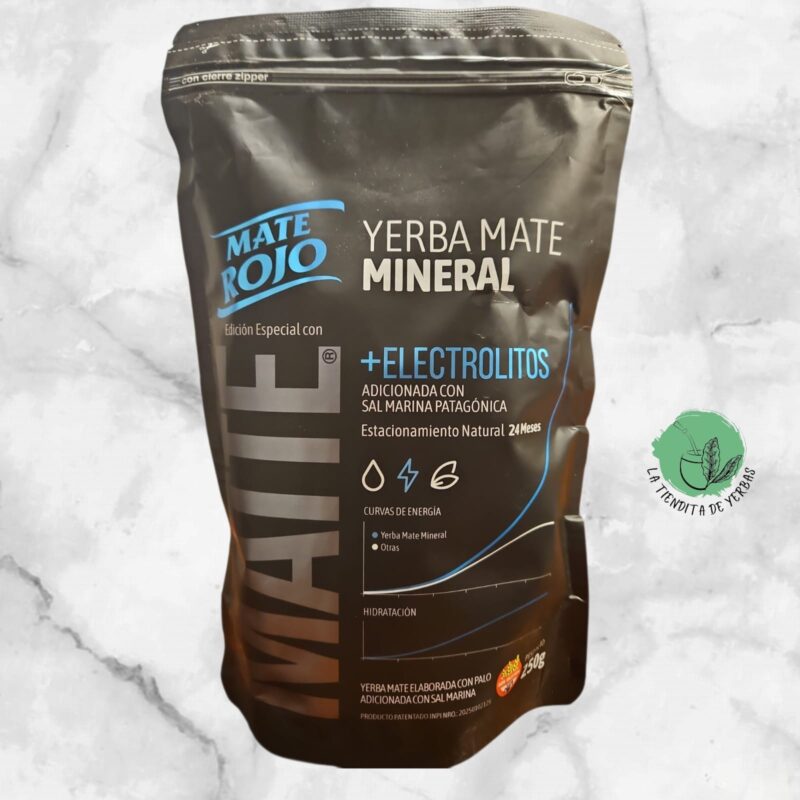 Mate Rojo Mineral Zipploc x 250 gr